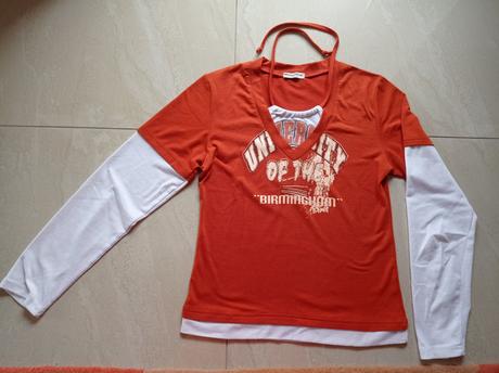 Tričko dlhý rukáv, 164