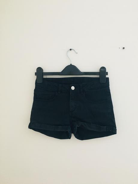 Rifľové kraťasy, h&m,140