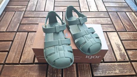 Igor nemo green v.27 - bf sandále, 27