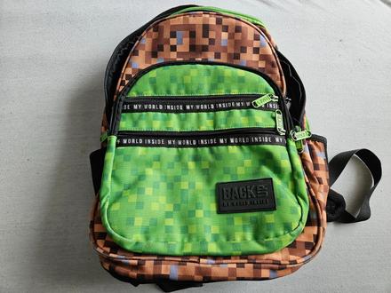 Školský ruksak minecraft,