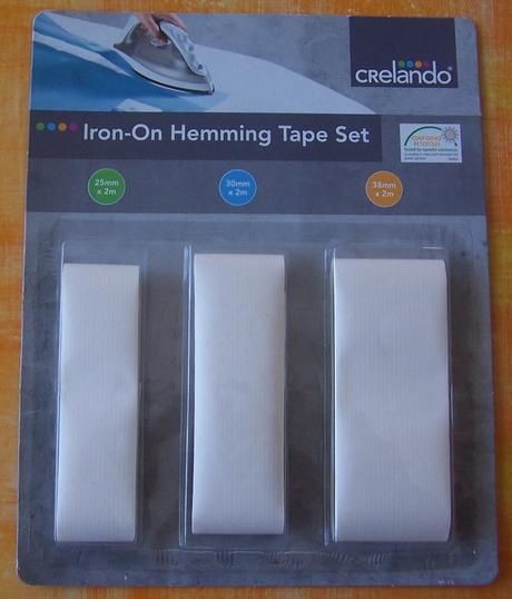 Zažehľovacie pasky na textil, 
