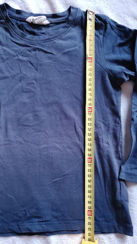 Bavlnené tričko 4-6 rokov, h&m,116