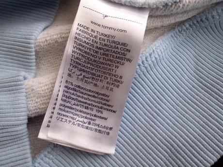 Oversize štýlová xs-s-m, tommy hilfiger,s