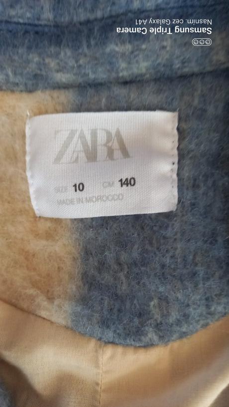 Kabát, zara,140