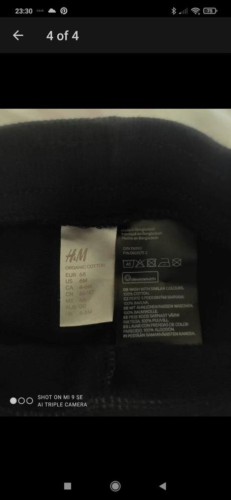 Detská súprava, h&m,68