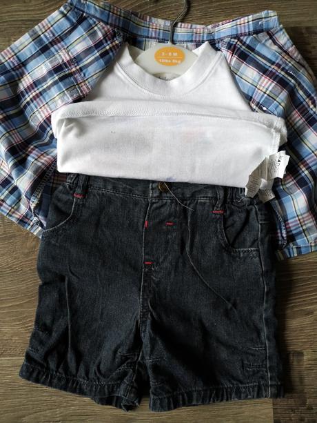 Set na leto pre veľkého fešáka, veľ.3-6mes. nové, 68