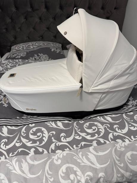 Cybex priam lux carry cot platinum off white vanič, cybex,cybex priam 4