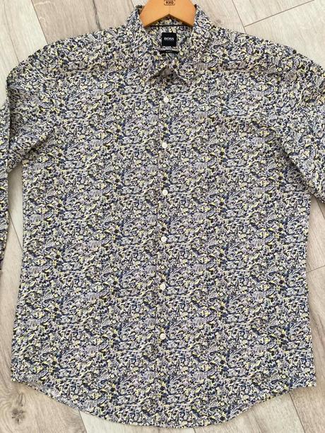 Hugo boss l, slim fit košeľa,, hugo boss,l