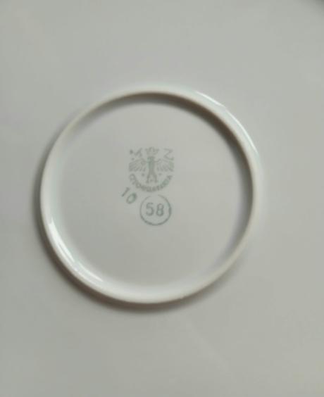 Krásne taniere a misa na doplnenie - zlatý vzor, 