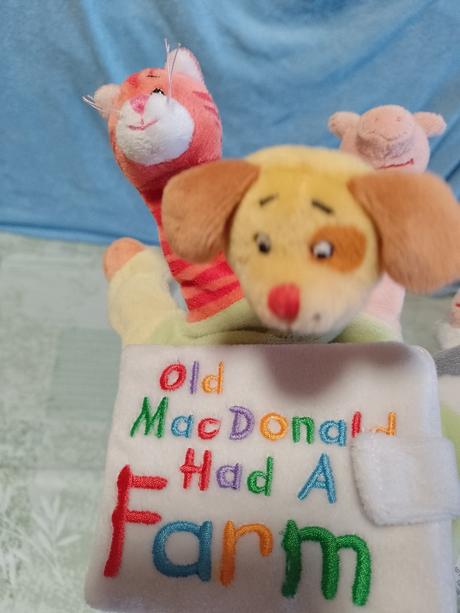 Plyšová maňuška old macdonald had a farm, 