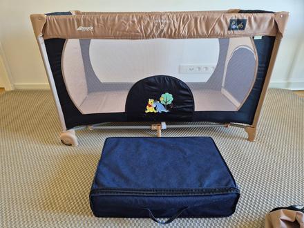 Detská cestovná postielka, šírka (cm): 60,dĺžka (cm): 120