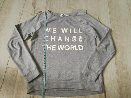 Mikina bez kapucne, h&m,152