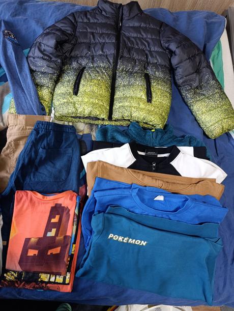 Balík chlapčenského oblečenia veľkosť 152, 140–152