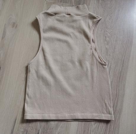 Vrúbkované tričko zara, zara,xs