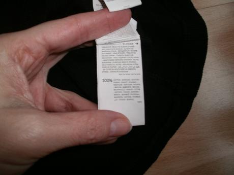 Bavlnený rolák 1x oblečený, sinsay,xs