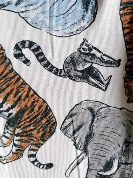 Pyžamo zvieratá, h&m,122