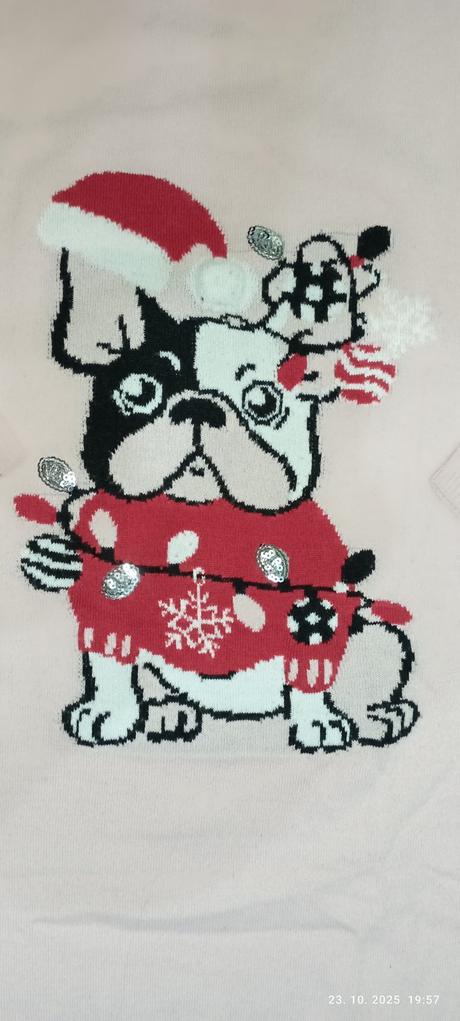 Vianočné šaty  146/152, pepperts,146