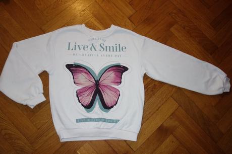 Mikina motýľ 146/152, takko,146