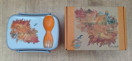 Desiatová krabička na jedlo s chladiacim diskom,