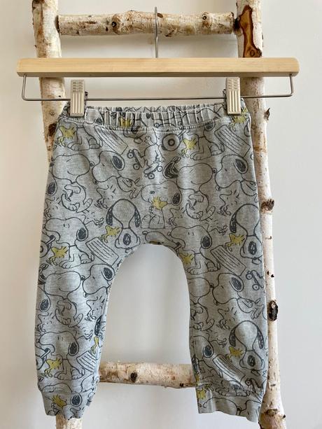 Sivé pyžamové nohavice snoopy h&m, h&m,86