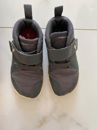 Vivobarefoot primus bootie ii all weather charcoal, vivobarefoot,28