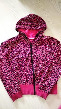 Ružovo čierna mikina, pepco,158