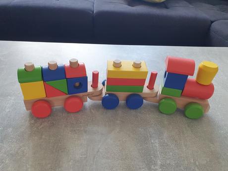 Jouéco drevený vláčik,
