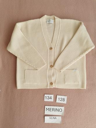 Sopht cardigan merino+kashmir 8y, 134