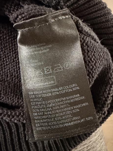 Pletený sveter, h&m,l