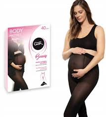 Tehotenské pančuchové nohavice 40 den gatta beauty, l / xl