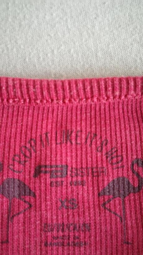 Tričko crop top, new yorker,xs