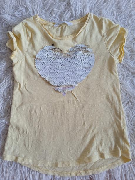 Dievčenské tričko, h&m,122