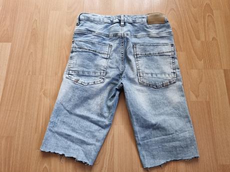 Chlapčenské riflové kraťasy, veľkosť 158, reserved,158