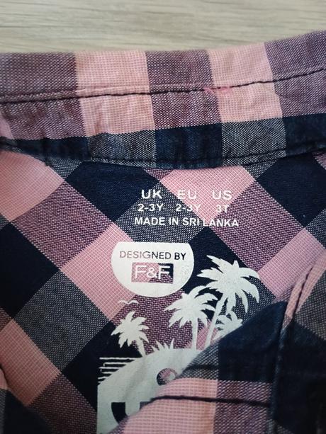 Balík letných košiel, f&f,98