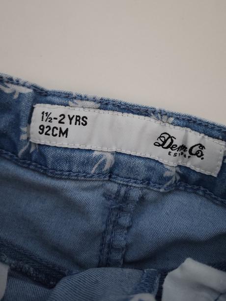 Riflové šortky h&m, h&m,92