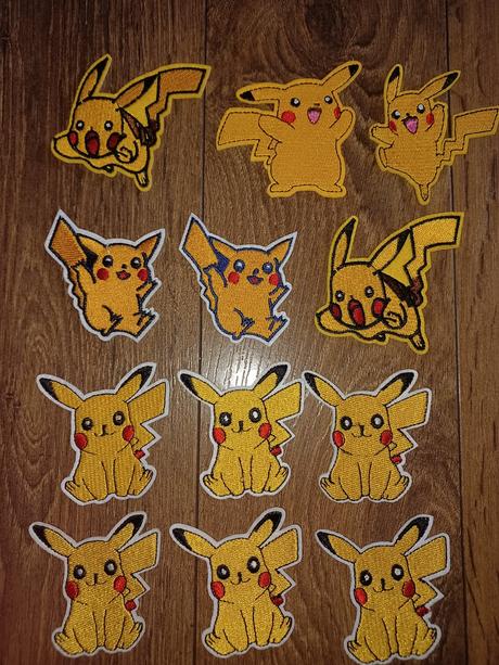 Nažehlovačky pokemon, 