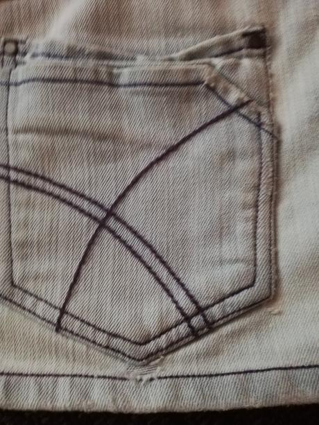 Krátka rifova sukna, m