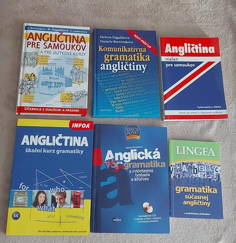 Anglický jazyk - knihy, 
