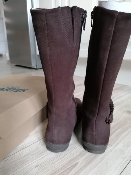 Čižmy kožené, bartek,36