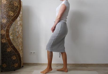 Bavlnená-sukňa tričká + kabelka,, s