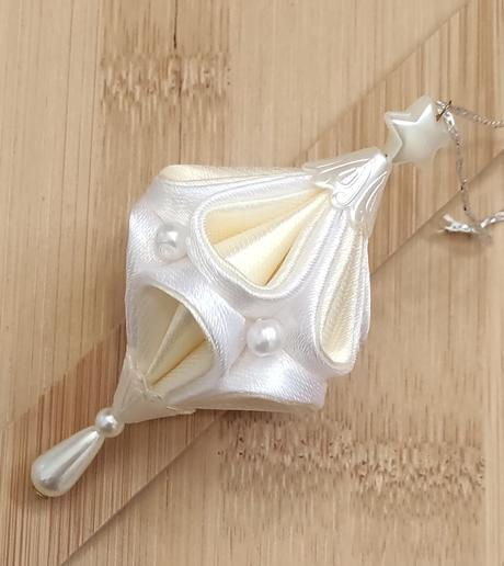 Saténová kvapka dvojfarebná, 