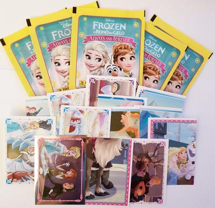 Nálepky - panini - frozen 4 - navždy spolu,