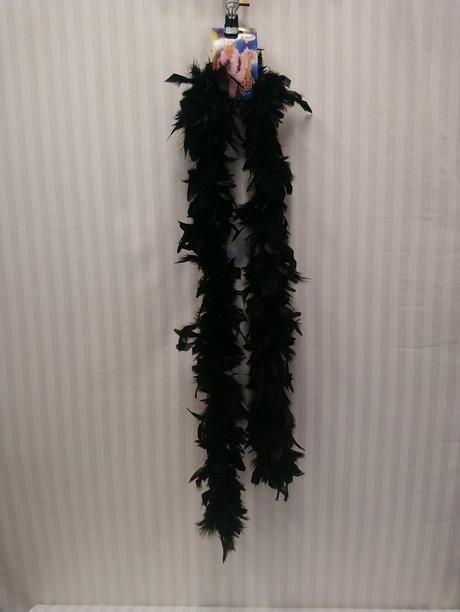 Boa čierne s perím 1,8 m, party hits, 