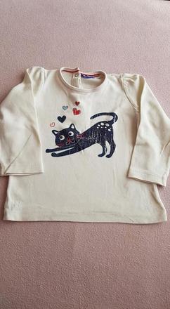 Tričko s dlhým rukávom č.86/92, lupilu,86
