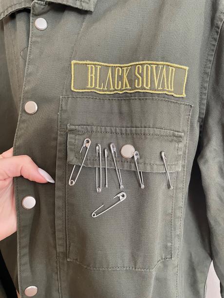 Khaki zaujímavá košeľa pánska, new yorker,l