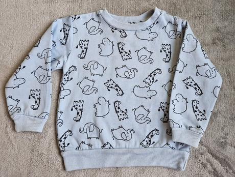 Mikiny 2ks, fox & bunny,92