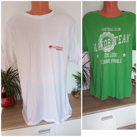 2x tričko v.xxl, xxl