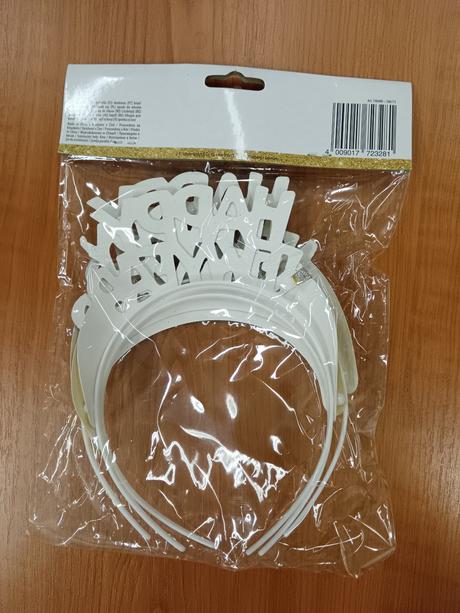 Party čelenka happy new year 3ks, 