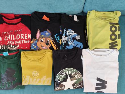 Balík tričiek v. 122/128-134, 128