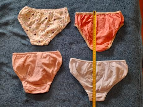 Dievčenské nohavičky 4 ks, 110